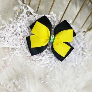 Little Girl's Double Hairbow Clip
